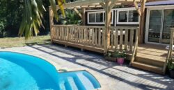 Belle maison créole avec piscine, Sainte Suzanne