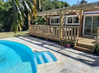 Belle maison créole avec piscine, Sainte Suzanne