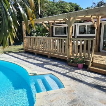 Belle maison créole avec piscine, Sainte Suzanne