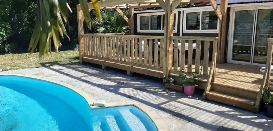 Belle maison créole avec piscine, Sainte Suzanne