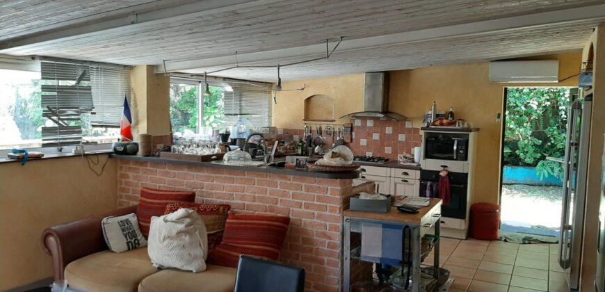 Belle maison créole avec piscine, Sainte Suzanne