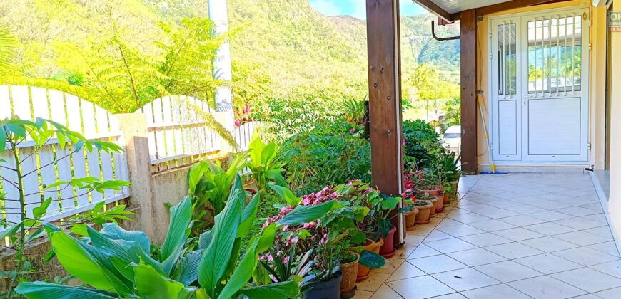 À vendre charmante villa F6 avec piscine et vue panoramique sur les montagnes de la Plaine des Grègues