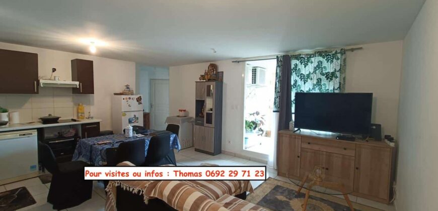 A vendre appartement T3 de 62m² à Saint-André : Idéal Investissement Locatif
