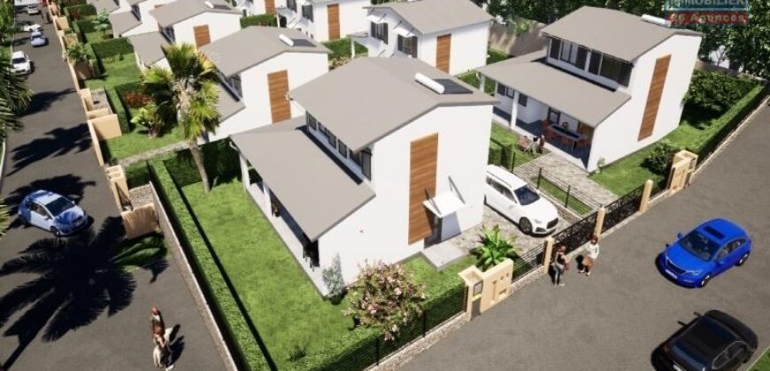 A investir: 8 Villas de 4 pièces au cœur du centre-ville de Piton Saint-Leu en VEFA