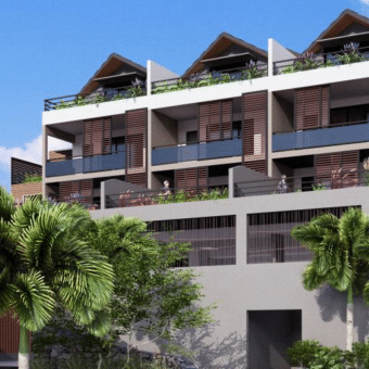 A vendre appartement T3 Duplex avec vue sur mer et montagnes à Saint Gilles Les Bains