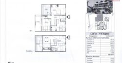 A investir dans ce projet comprenant un appartement T4 Duplex niché proche des toutes commodités à Saint Gilles Les Bains