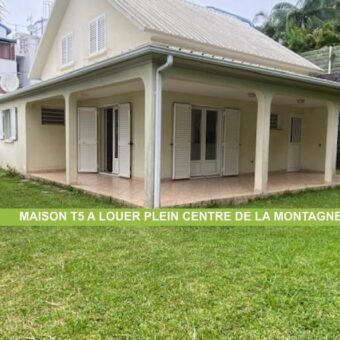 Location d’une grande villa de 103.61m2 avec jardin proche commodités à La Montagne