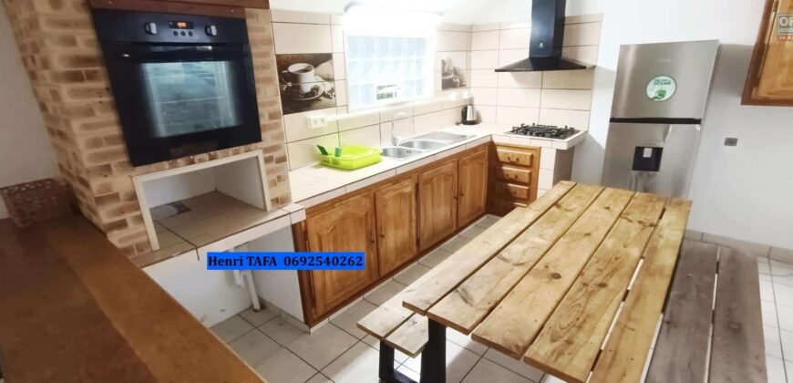 Location appartement meublé de 56 m² situé dans une résidence calme et privée sur le secteur de Bas Jean Petit