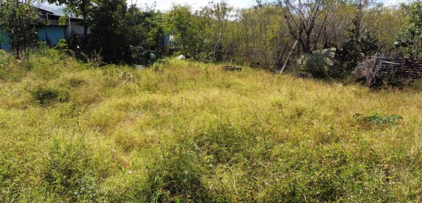 En vente un terrain plat constructible de 882 m2 situé dans le quartier calme de Piton à Saint Leu