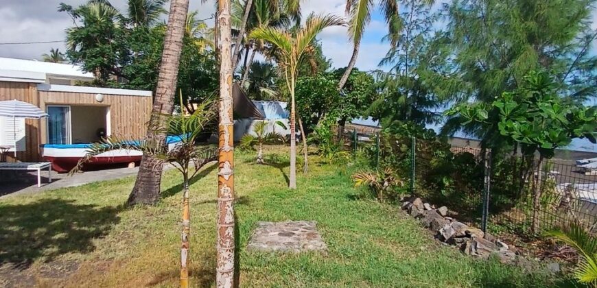 Vente d’une magnifique villa de 112 m² située en bord de mer à Saint-Paul