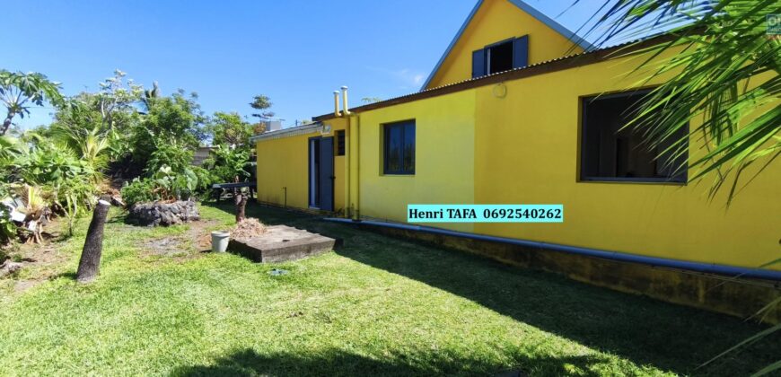 Vente d’une belle villa F6 de 150m2 sur un vaste terrain de 524 m2 dans le cadre paisible de Saint Philippe