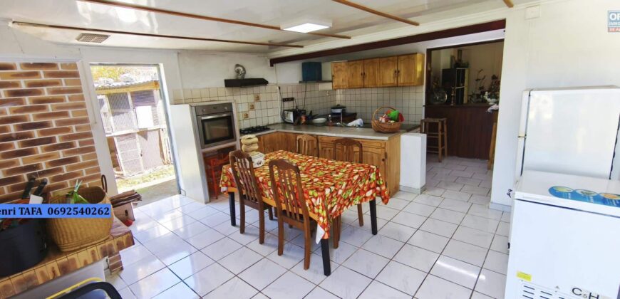 Vente d’une belle villa F6 de 150m2 sur un vaste terrain de 524 m2 dans le cadre paisible de Saint Philippe