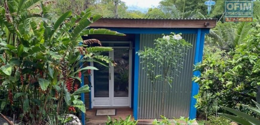 A vendre une villa d’architecte + studio indépendant avec piscine et jardin à La Montagne
