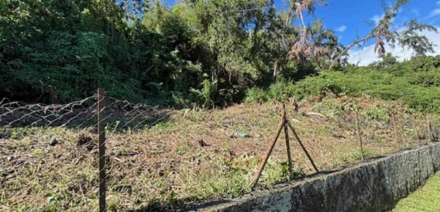 A vendre un vaste terrain de 737m2 proche des commerces à La Montagne