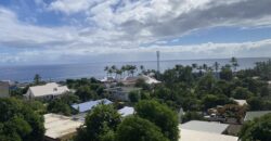 A vendre un appartement de type T3 offrant vue sue mer au centre ville de la Possession
