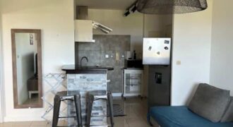 A louer appartement meublé de 38 m2 situé dans une résidence sécurisée à Bois D’olive