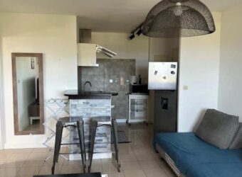 A louer appartement meublé de 38 m2 situé dans une résidence sécurisée à Bois D’olive