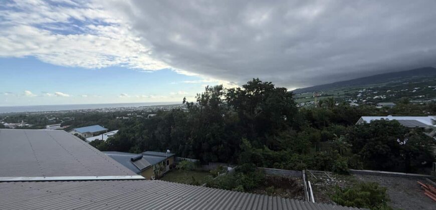 À vendre immeuble R+2 à finir avec locaux et logements situé à La Rivière Saint-Louis