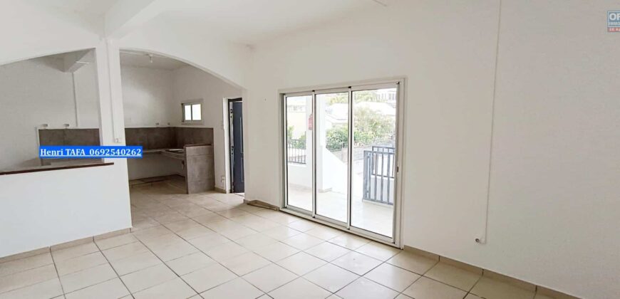 A louer appartement T2 de 69.89 m2 habitable situé en plein centre-ville de Saint Joseph