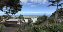 A vendre terrain de 273 m2 en pente avec vue mer et montagne situé aux Avirons