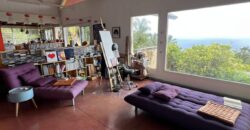 A vendre une belle villa d’architecte F6 avec dépendance F3 et piscine située aux Avirons à proximité du centre-ville