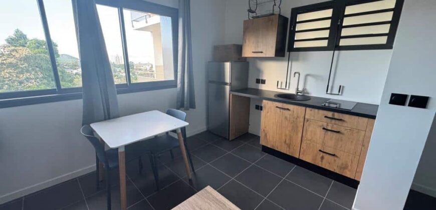 A louer studios neufs meublés et équipés situés en plein centre-ville du Tampon