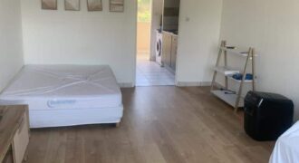 A louer un studio meublé de 27m2 offrant vue imprenable sur mer à Saint Gilles Les Bains