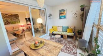 A vendre un lumineux appartement T2 situé en plein centre de La Montagne