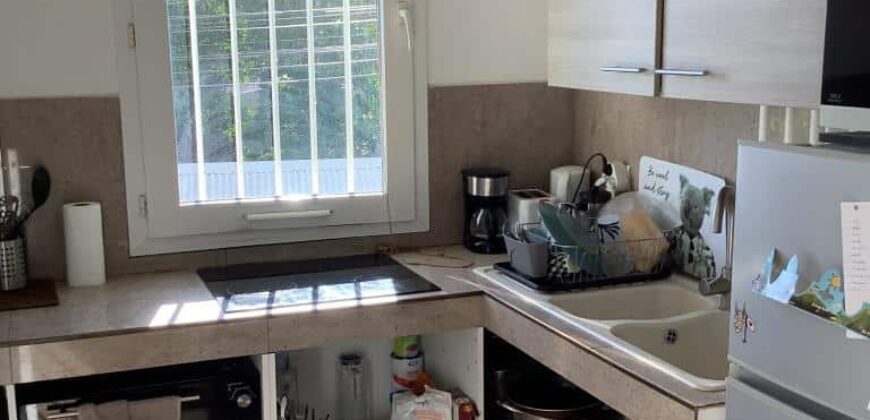 A louer un agréable appartement meublé T3/4 de 91.95 m2 situé à Saint Pierre