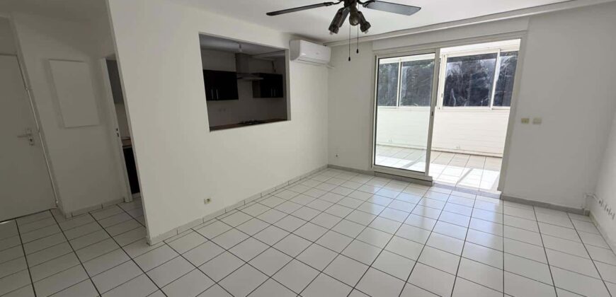 A vendre un charmant appartement T3 entièrement rénové et climatisé situé dans une résidence sécurisée à Saint Louis