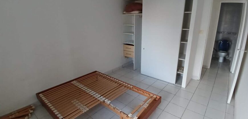 A vendre un appartement T2 bis de 61 m² en rez-de-chaussée d’une résidence à Montgaillard