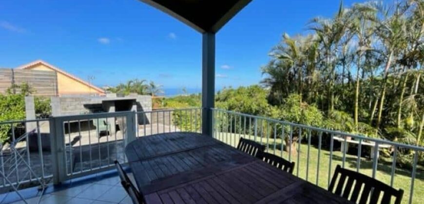A louer une charmante villa T4 meublée située proche de Saint Pierre