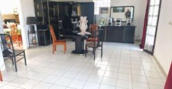 Vente d’une spacieuse villa F4 avec sous-sol sur un terrain arboré de 800m2 située dans le secteur résidentiel du Ruisseau à La Rivière Saint-Louis.