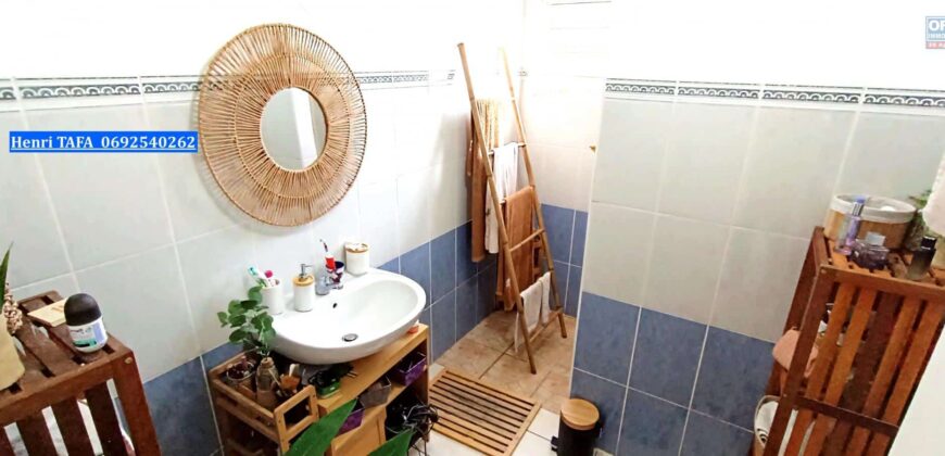 A louer une villa T4 de 76.94 m2 habitables située dans le quartier paisible de La Plaine des Grègues