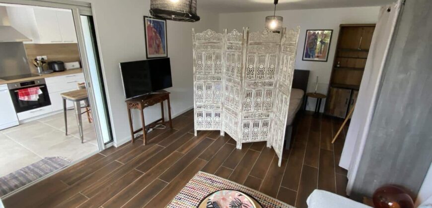 A louer un lumineux appartement T1 bis indépendant, situé au calme d’une impasse à La Montagne.