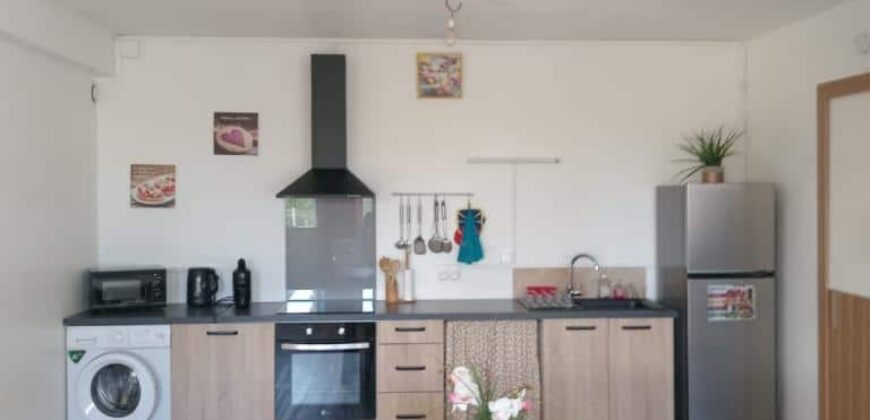 A louer un charmant appartement meublé de 51m2 situé dans une zone résidentielle de Saint Leu