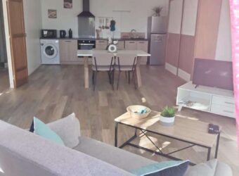 A louer un charmant appartement meublé de 51m2 situé dans une zone résidentielle de Saint Leu