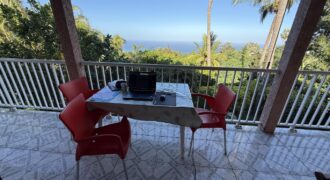 À vendre villa R+1 avec deux logements indépendants et vue panoramique située à l’entrée sud des Avirons