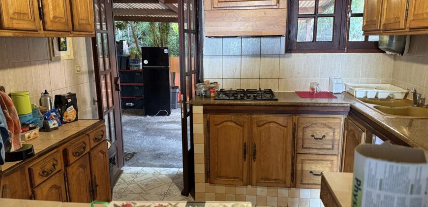 À vendre villa R+1 avec deux logements indépendants et vue panoramique située à l’entrée sud des Avirons