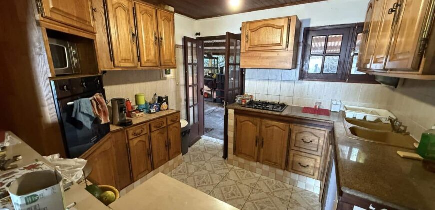 À vendre villa R+1 avec deux logements indépendants et vue panoramique située à l’entrée sud des Avirons