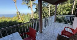 À vendre villa R+1 avec deux logements indépendants et vue panoramique située à l’entrée sud des Avirons