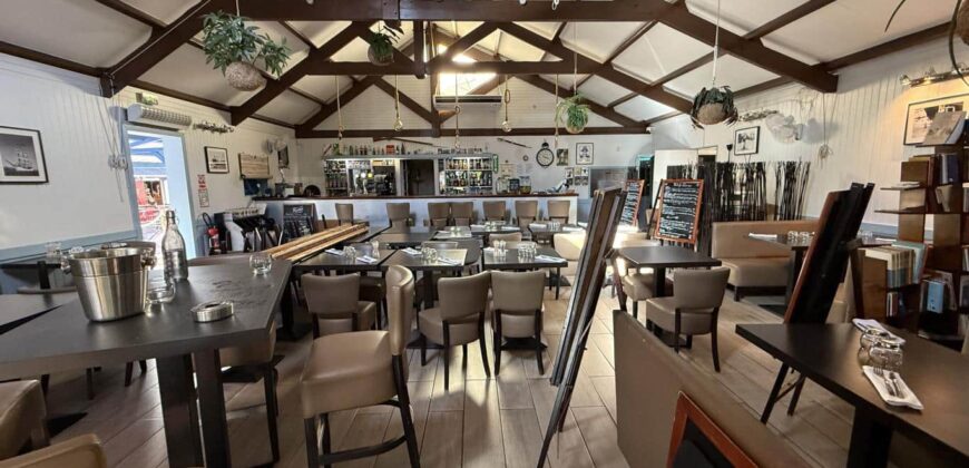 En vente fonds de commerces d’un restaurant traditionnel situé en plein centre-ville du Port