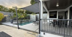 À vendre villa neuve en R+1 d’environ 100 m2 avec piscine à proximité du centre-ville d’Etang Salé les Hauts