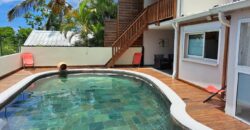 A louer une charmante villa meublée de 150m2 avec piscine située sur le bas de la Possession