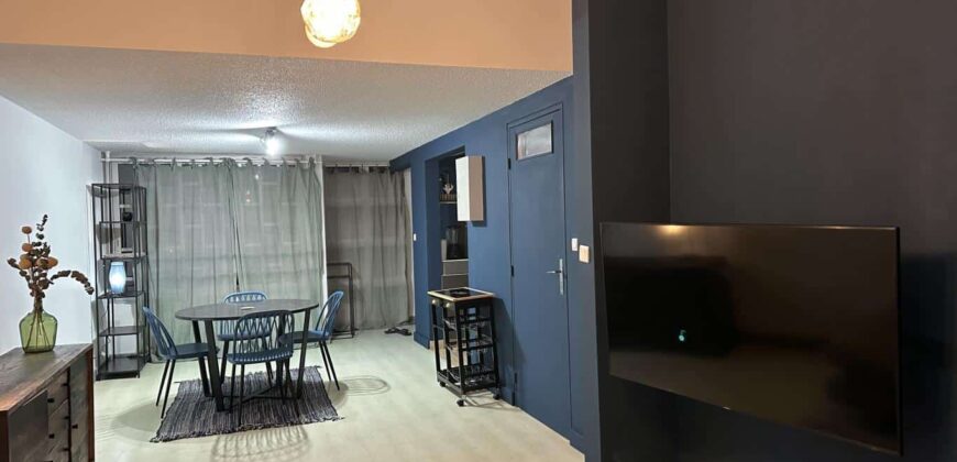 Location d’un bel appartement meublé T2 de 52.23 m2 situé à Saint Denis