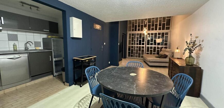 Location d’un bel appartement meublé T2 de 52.23 m2 situé à Saint Denis