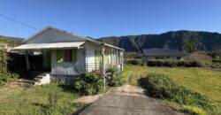 A vendre une villa F5 avec garage sur un vaste terrain de plus de 2000m2 à Plaines des Palmistes