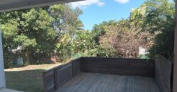 A vendre un appartement T3 sur un terrain de 249m2 situé à Bois de Nèfles- Saint Paul