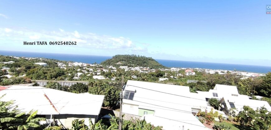 À louer studio de 34.97 m2 situé dans une résidence privée et sécurisée avec vue mer à Saint Joseph