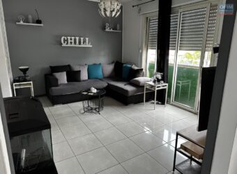 A louer un lumineux appartement meublé de typer F3 proche des commerces à Sainte Marie